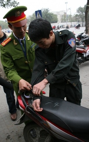 Chu Mạnh Tuấn đã bị cơ quan chức năng bắt giữ giả vì giả danh cảnh sát cơ động